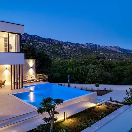 New Luxury I Infinity Pool Villa Starigrad Paklenica